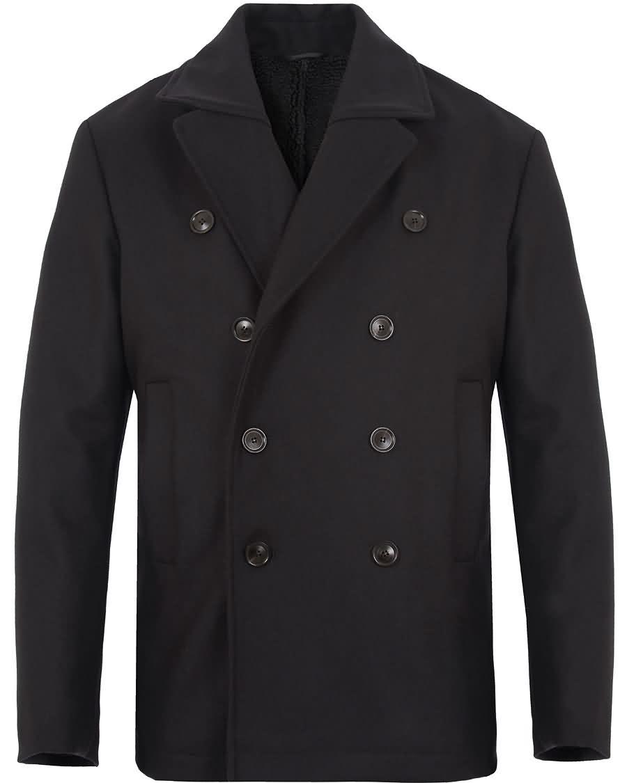 filippa k mark wool peacoat black Lagre Online pr30s